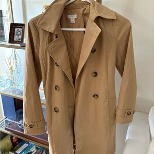 J. Crew Women's Classic Camel Trench Coat